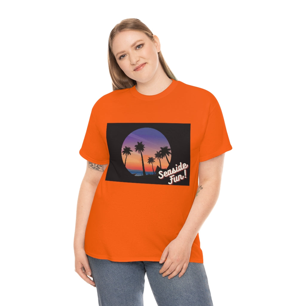 Seaside Fun Unisex Heavy Cotton Tee