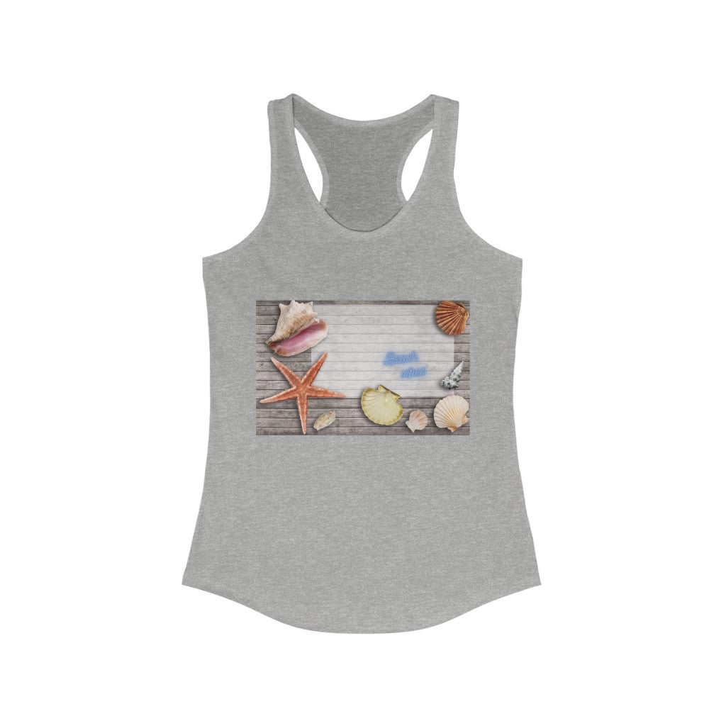 Beach Vibes Women's Ideal Racerback Tank