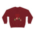 Merry Christmas From Santa & Helpers Unisex Heavy Blend™ Crewneck Sweatshirt