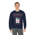 The I Love Her U & Me Unisex Heavy Blend™ Crewneck Sweatshirt
