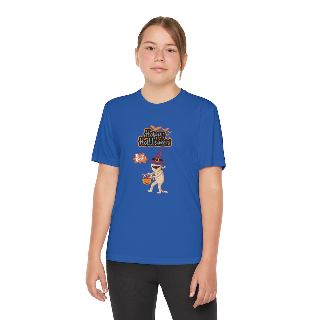 Happy Halloween Mummy Youth Competitor Tee