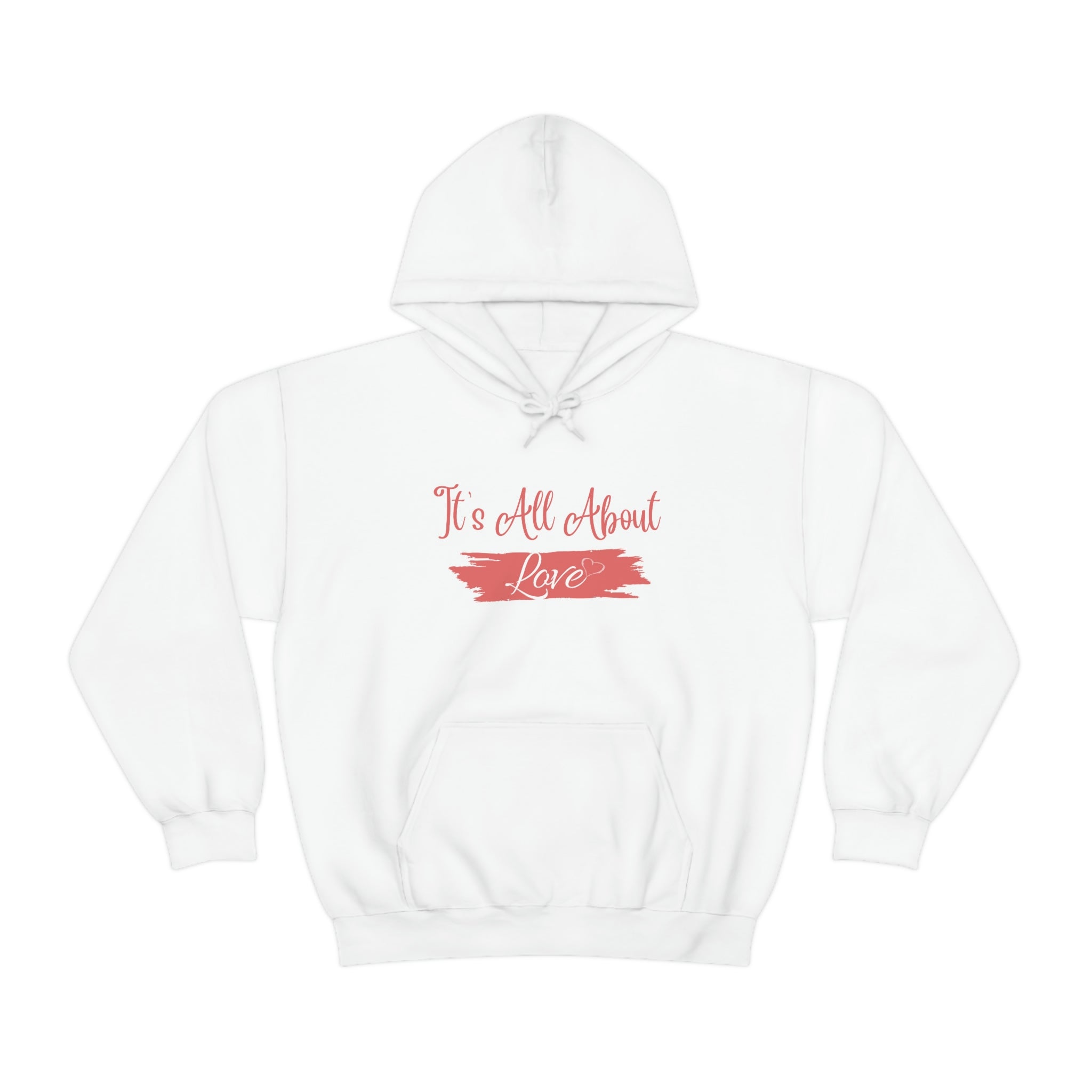 It's All About Love Unisex Heavy Blend™ Hooded Sweatshirt