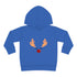 Reindeer ChrstmasToddler Pullover Fleece Hoodie