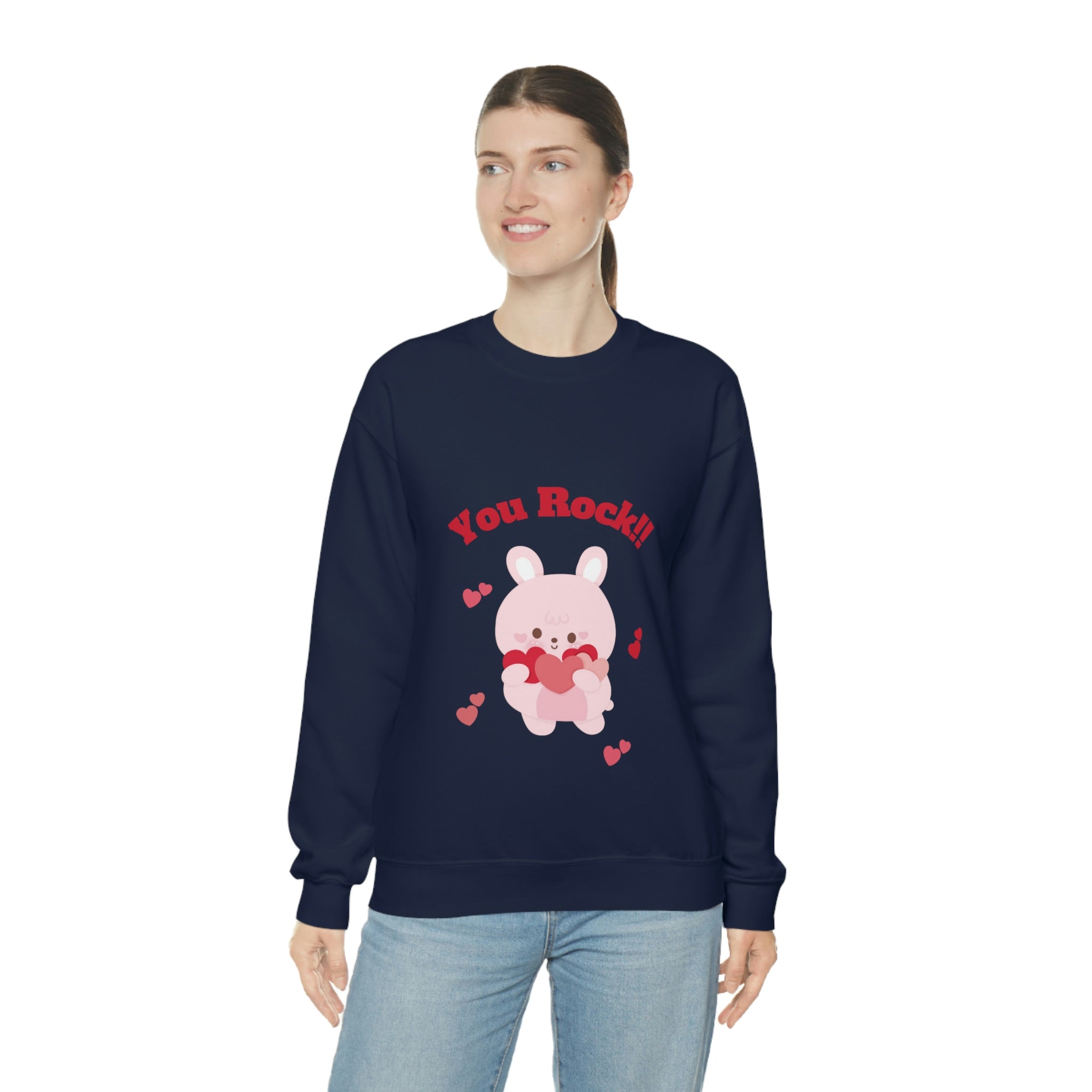 You Rock Unisex Heavy Blend™ Crewneck Sweatshirt
