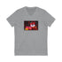 Tiger Unisex Jersey Short Sleeve V-Neck Tee
