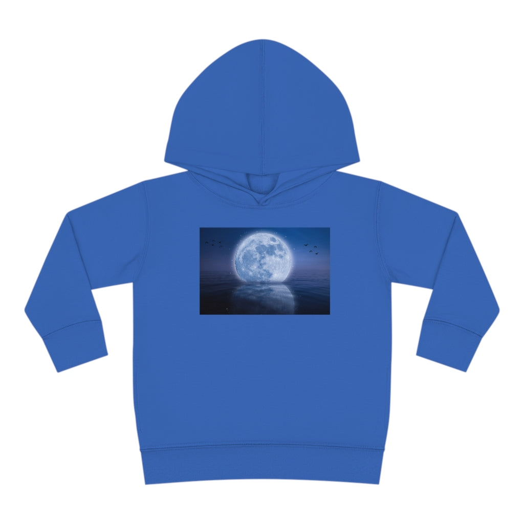 Mystical Moon Toddler Pullover Fleece Hoodie