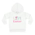 Gnome Love Easter Toddler Pullover Fleece Hoodie