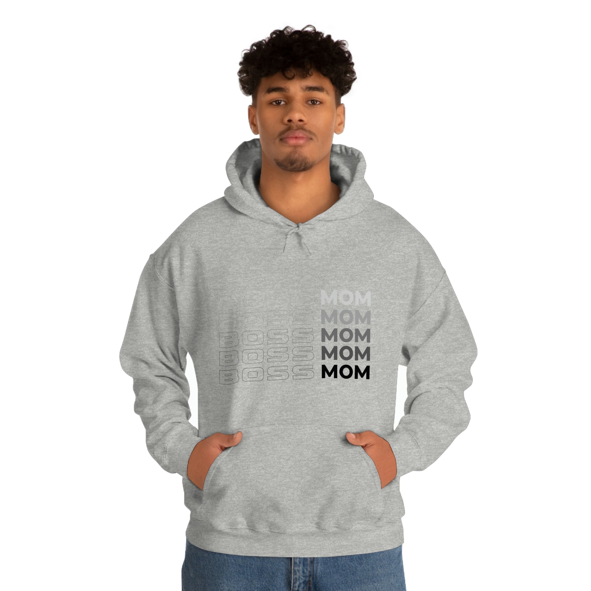 Boss Mom Unisex Heavy Blend™ Hooded Sweatshirt