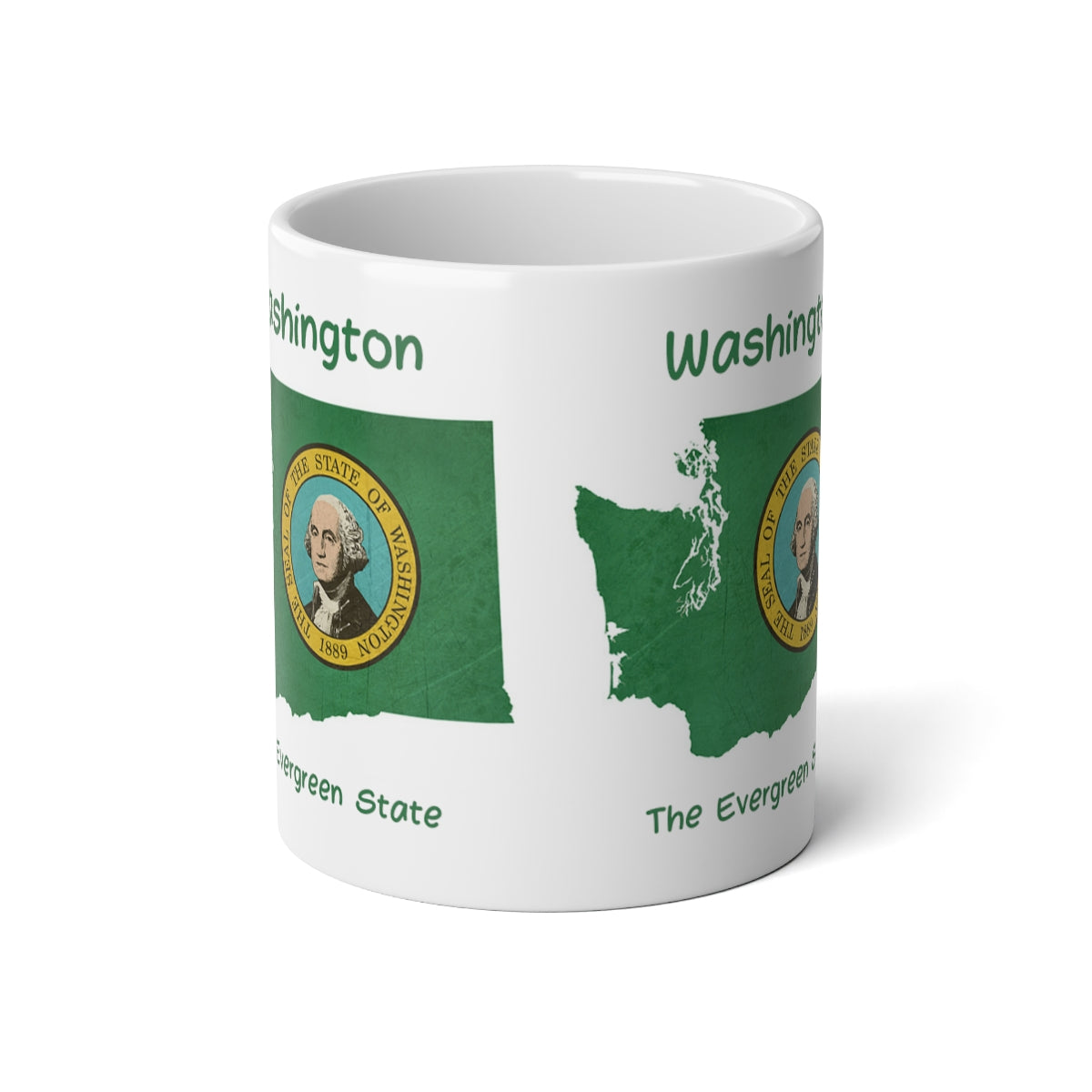 Washington State Flag Jumbo Mug, 20oz