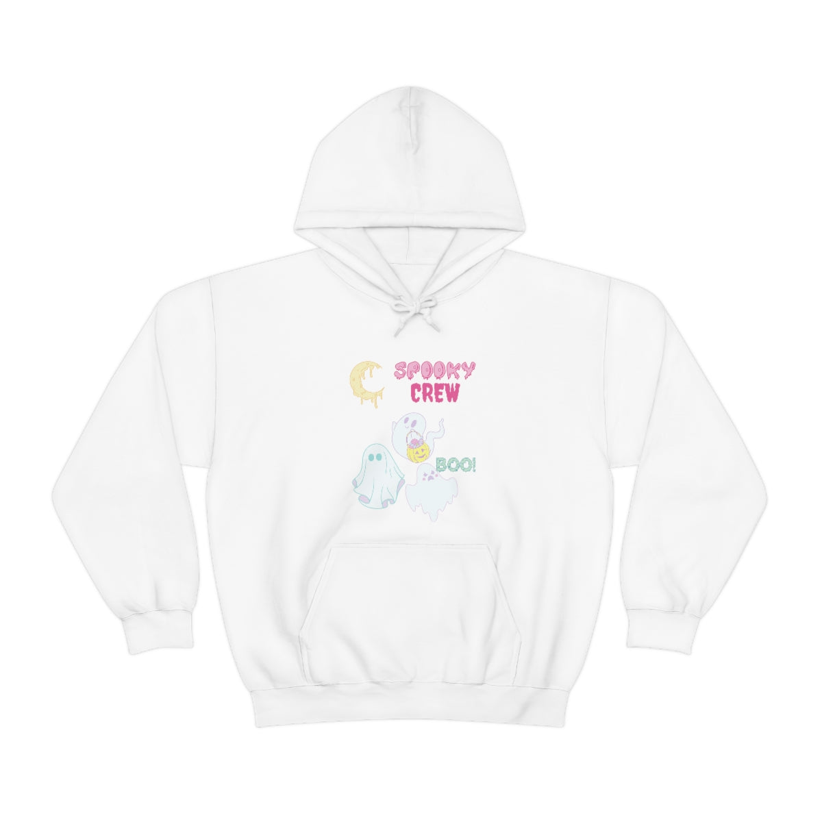 Spooky Crew BOO Unisex Heavy Blend™ Hooded Sweatshirt