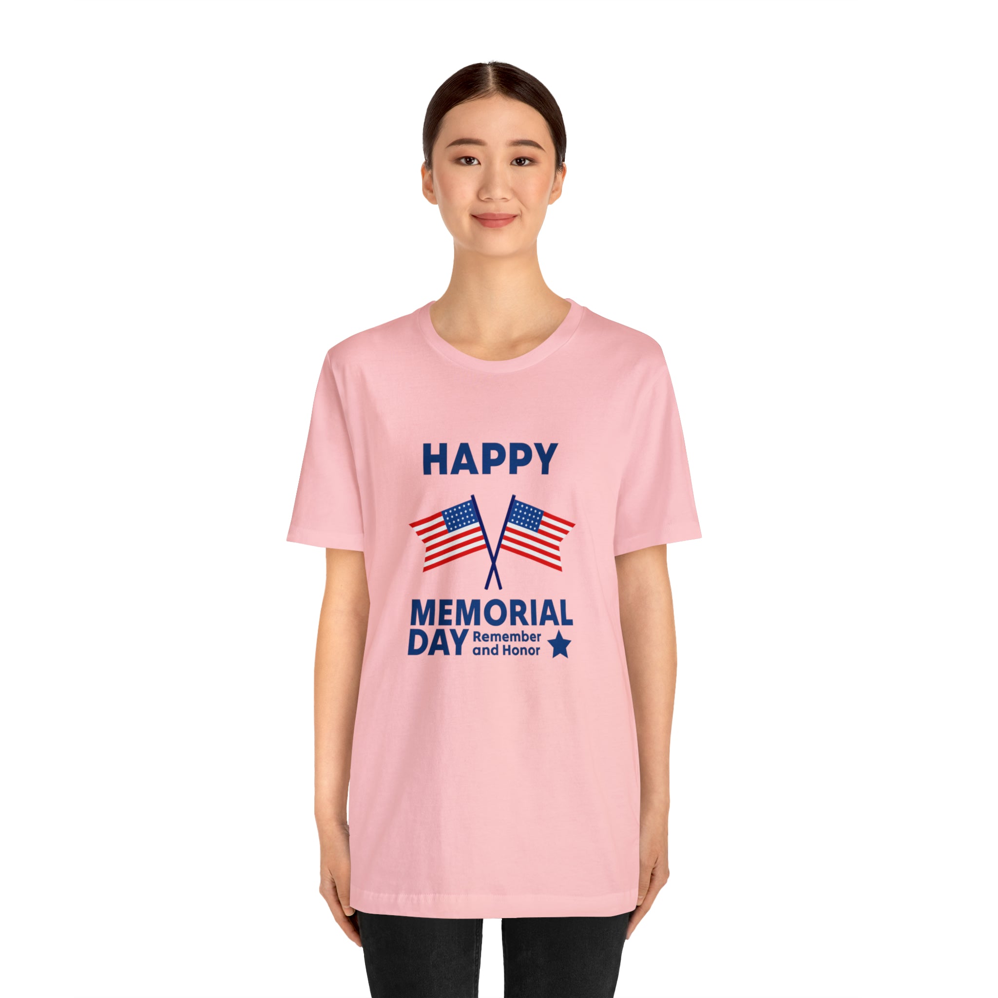 Happy Memorial Day Unisex Jersey Short Sleeve Tee