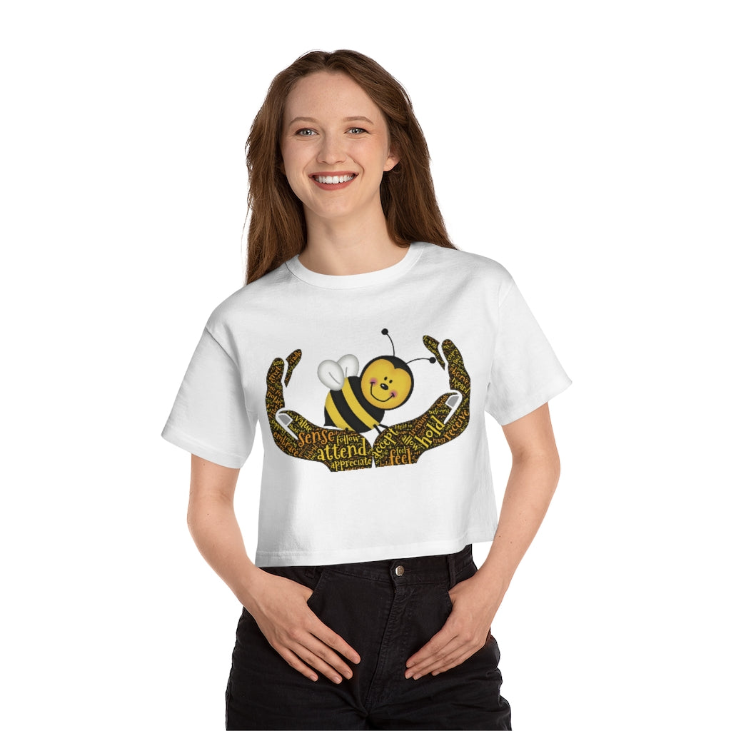 Bee Champion Women's Heritage Cropped T-Shirt