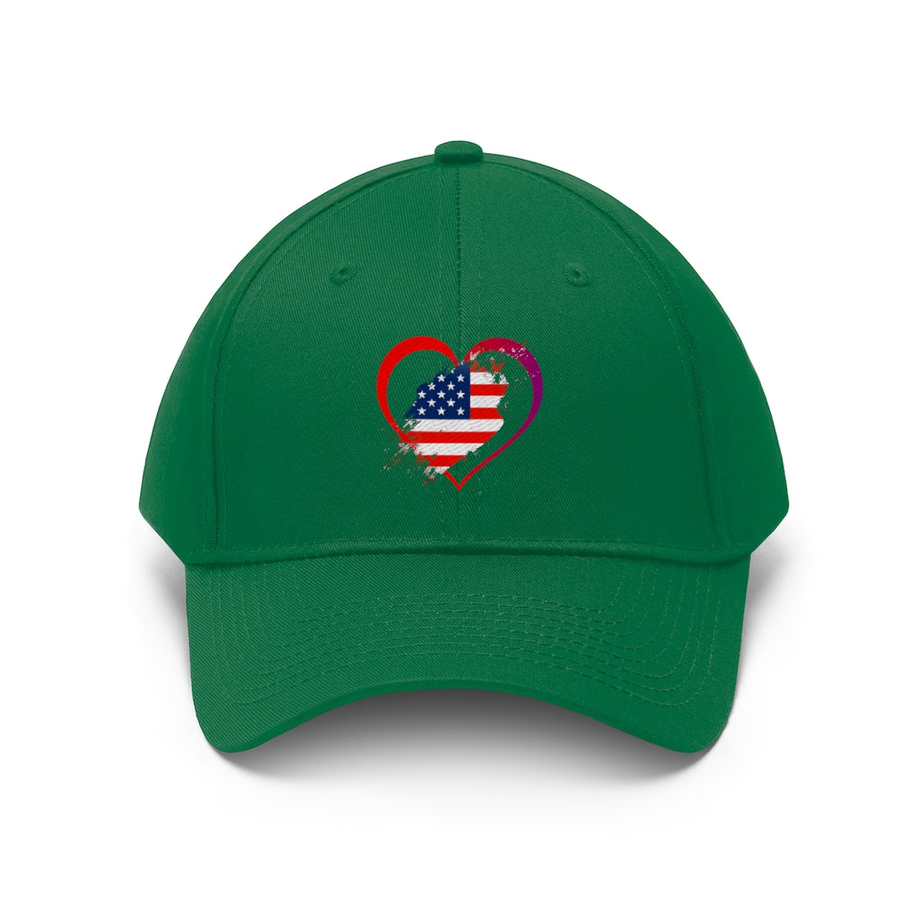 Love America Unisex Twill Hat