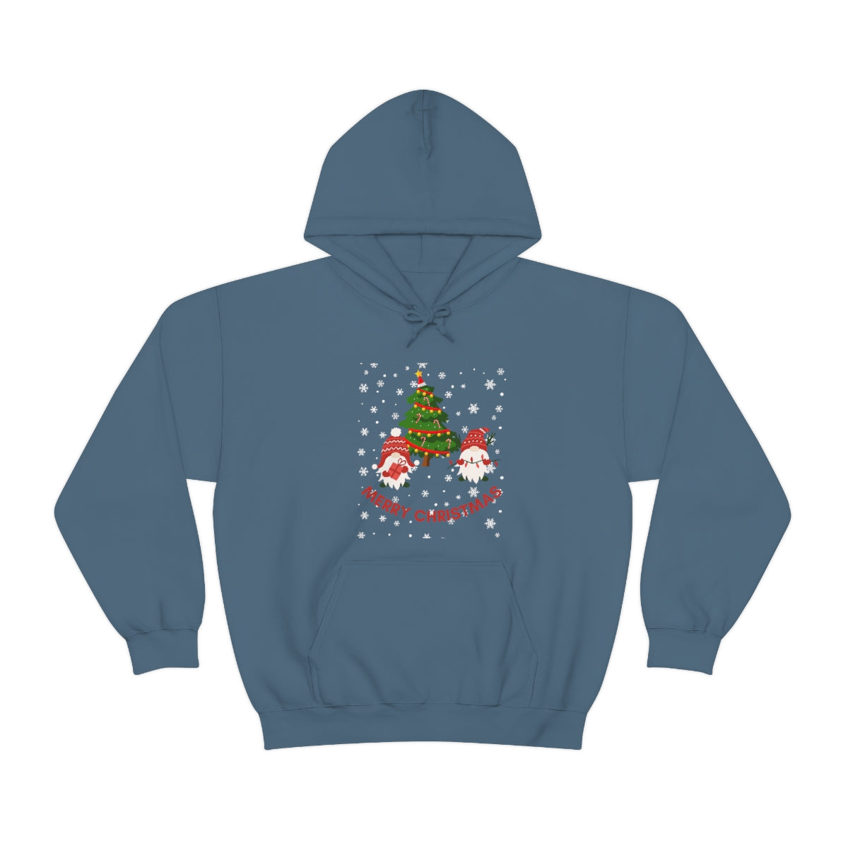 Merry & Bright Holidays Christmas Unisex Heavy Blend™ Hooded Sweatshirt