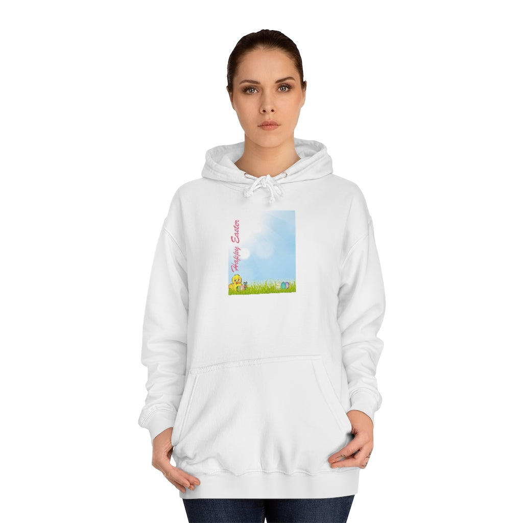 Happy Easter Unisex College Hoodie