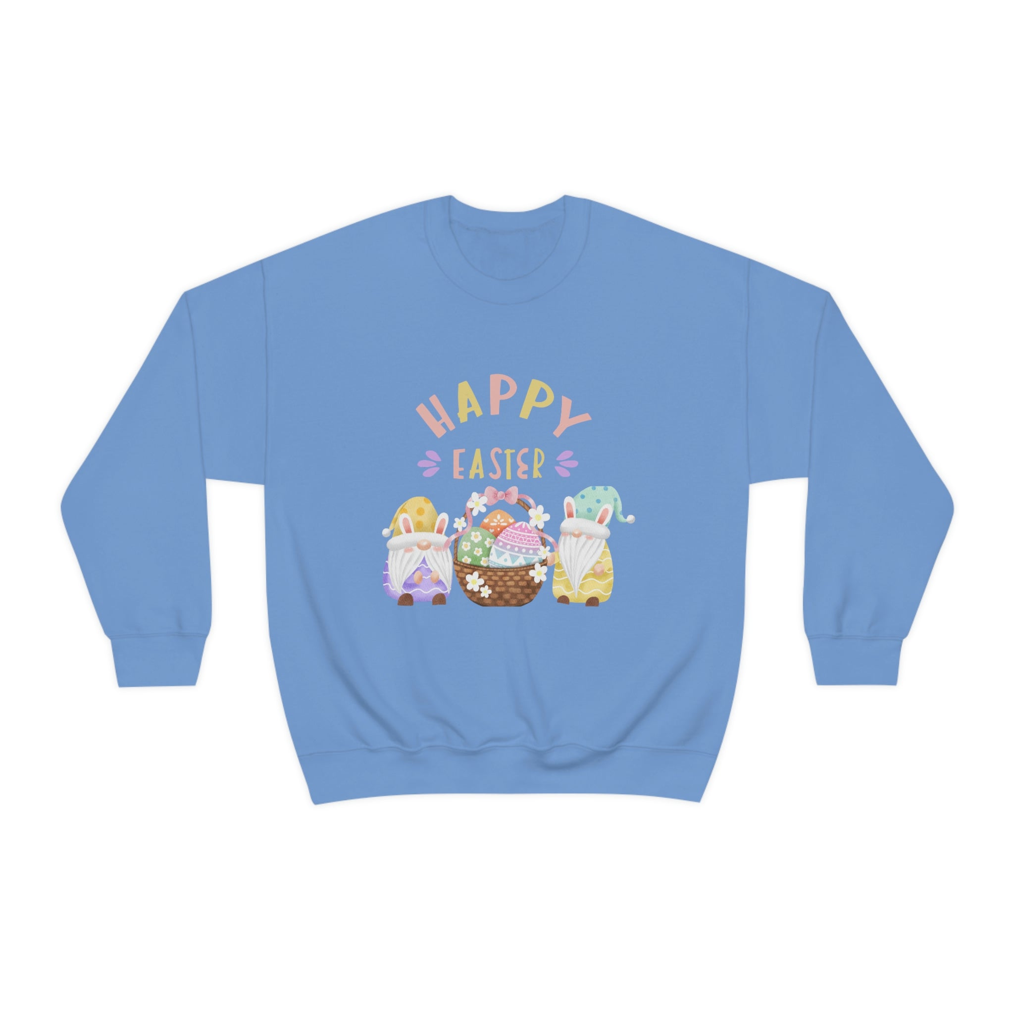 Happy Easter Gnome Unisex Heavy Blend™ Crewneck Sweatshirt