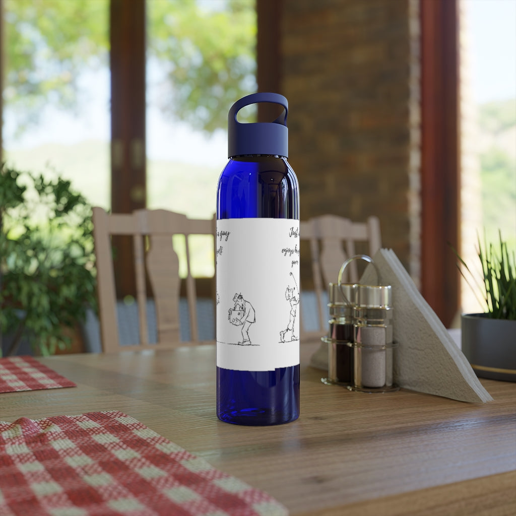 Golfer's Sky Water Bottle