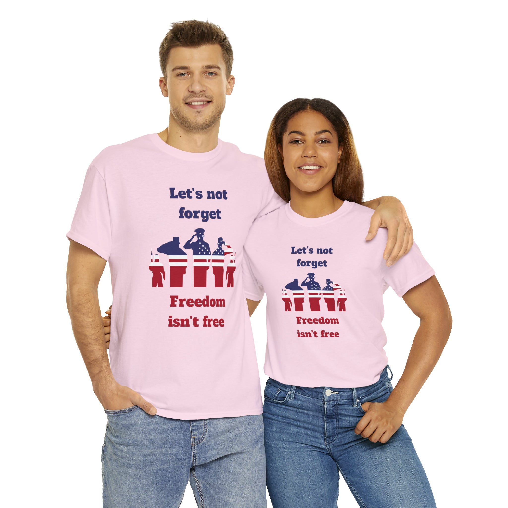 Memorial Day Freedom Is Not Free Unisex Heavy Cotton Tee