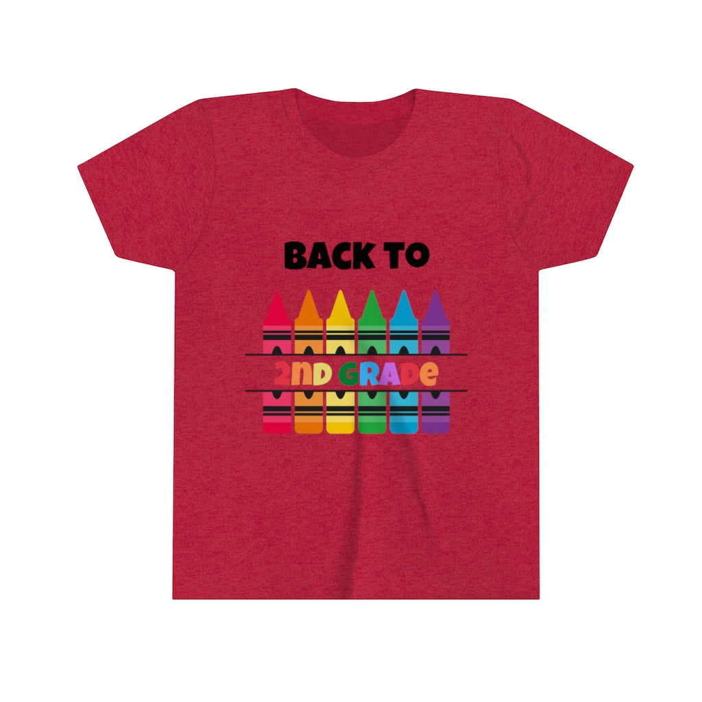 Back To 2 Grade Youth Short Sleeve Tee