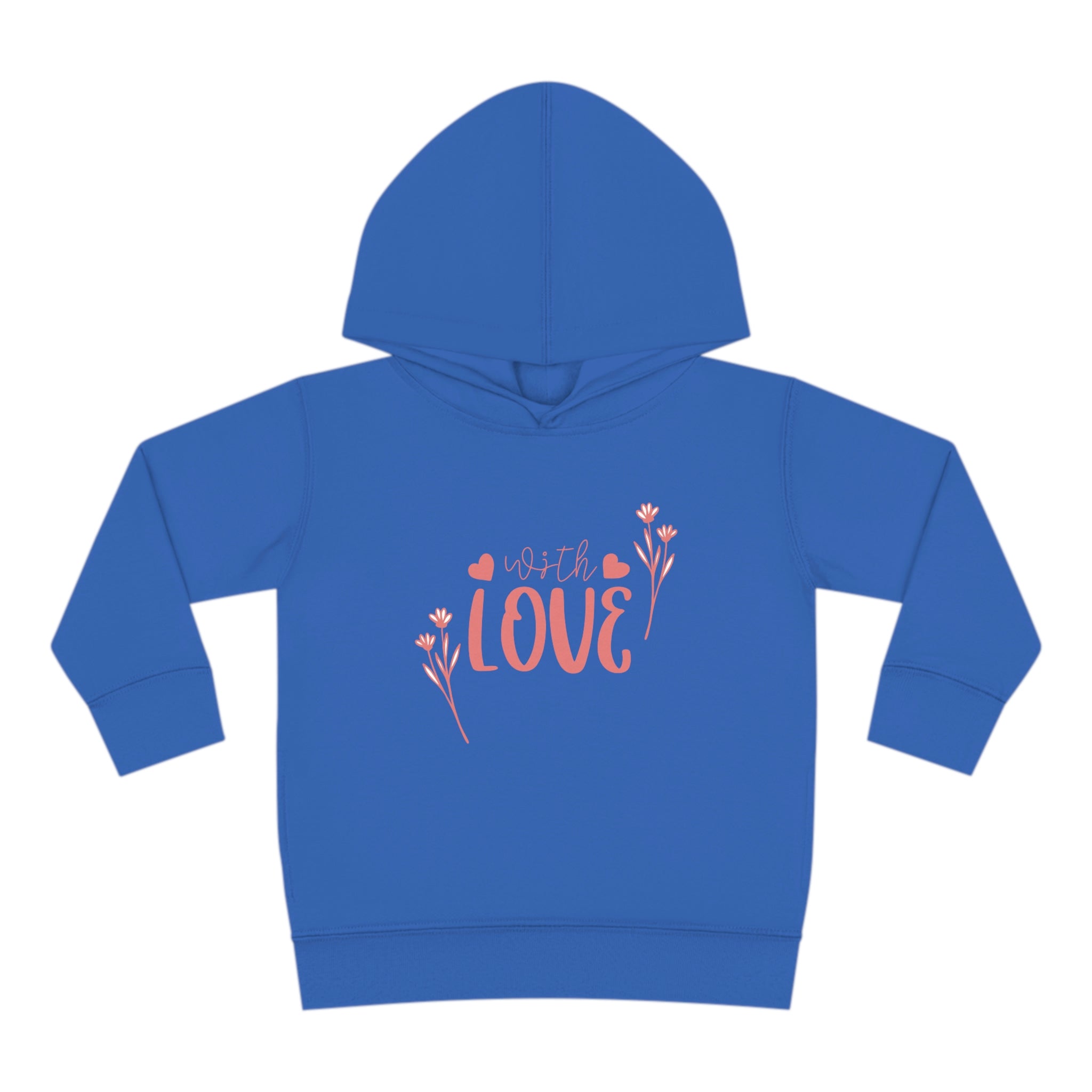 With Love Toddler Pullover Fleece Hoodie