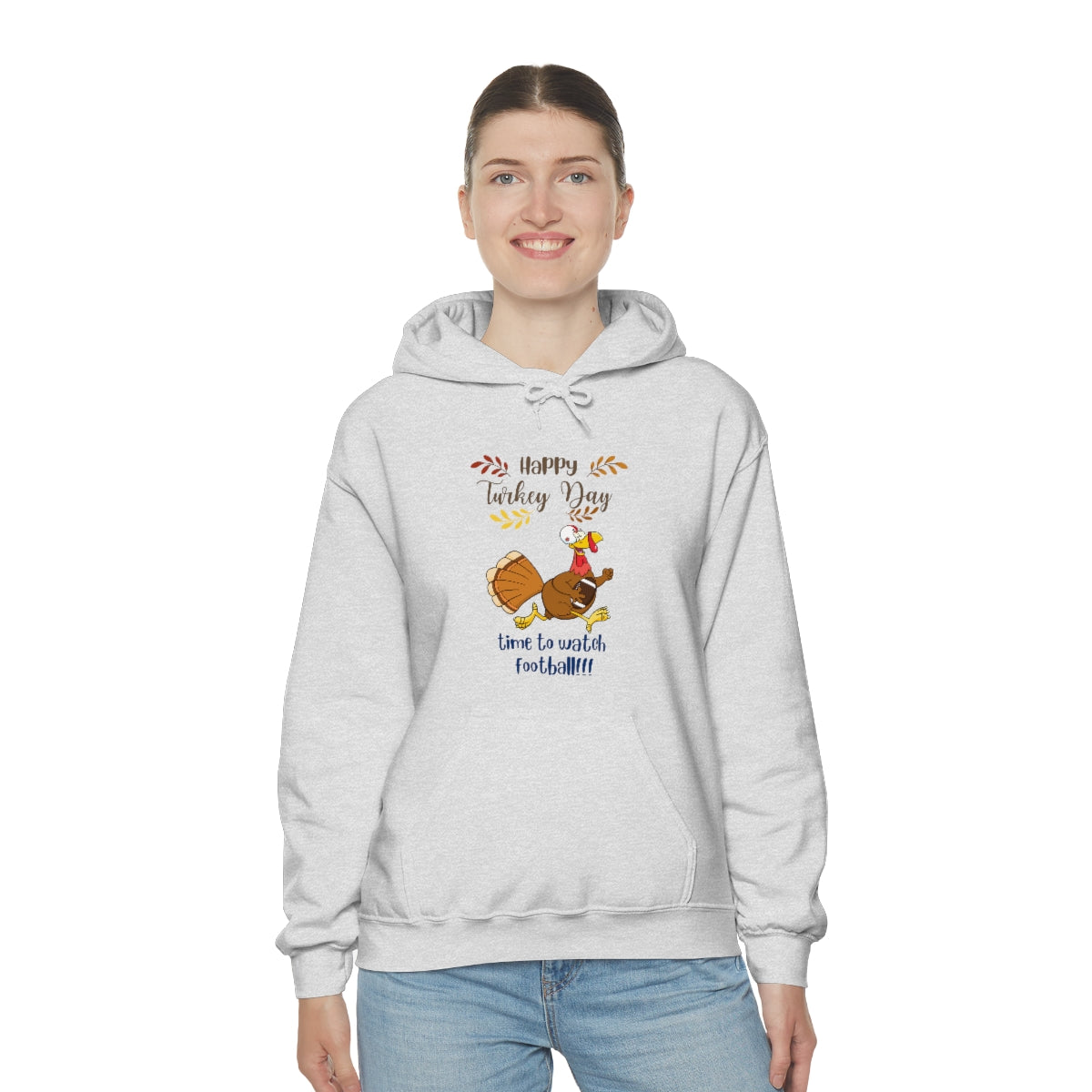 Happy Turkey Day Unisex Heavy Blend™ Hooded Sweatshirt