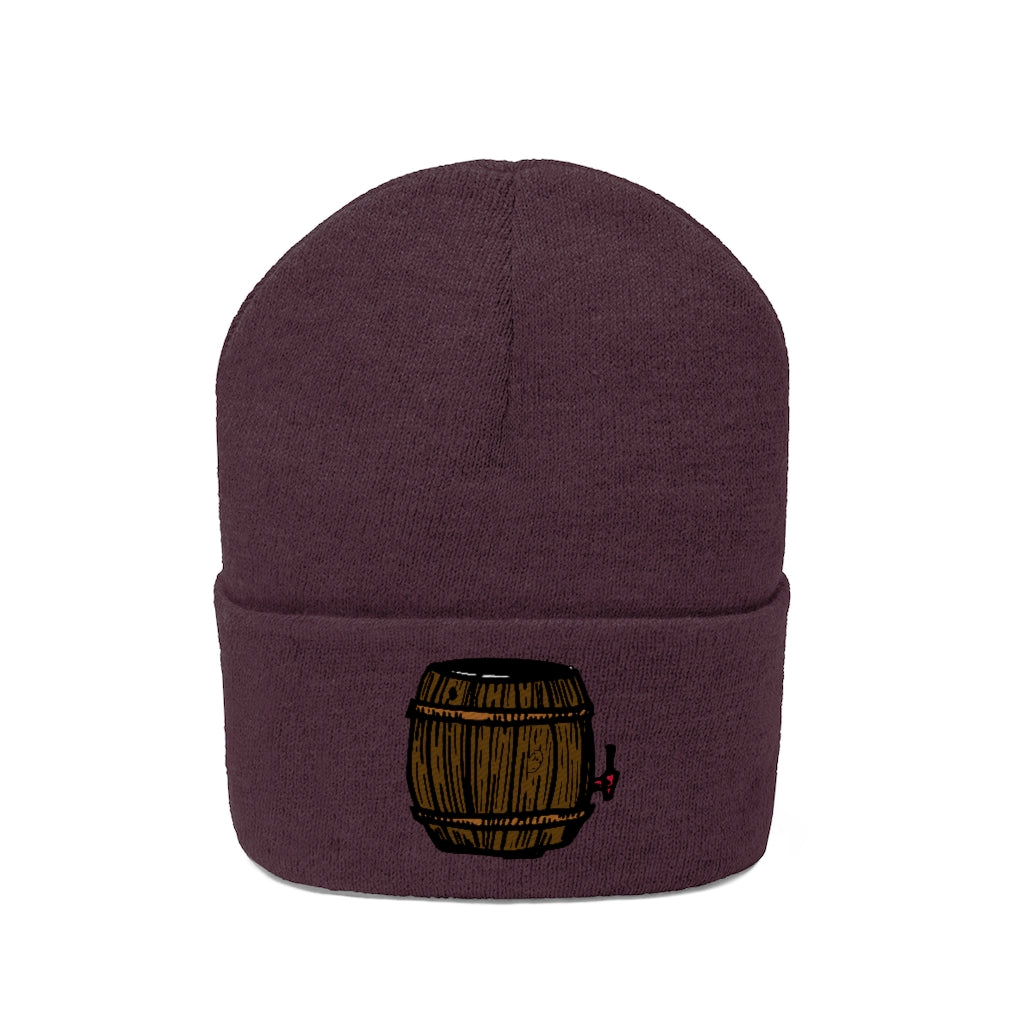 Keg Barrel Knit Beanie