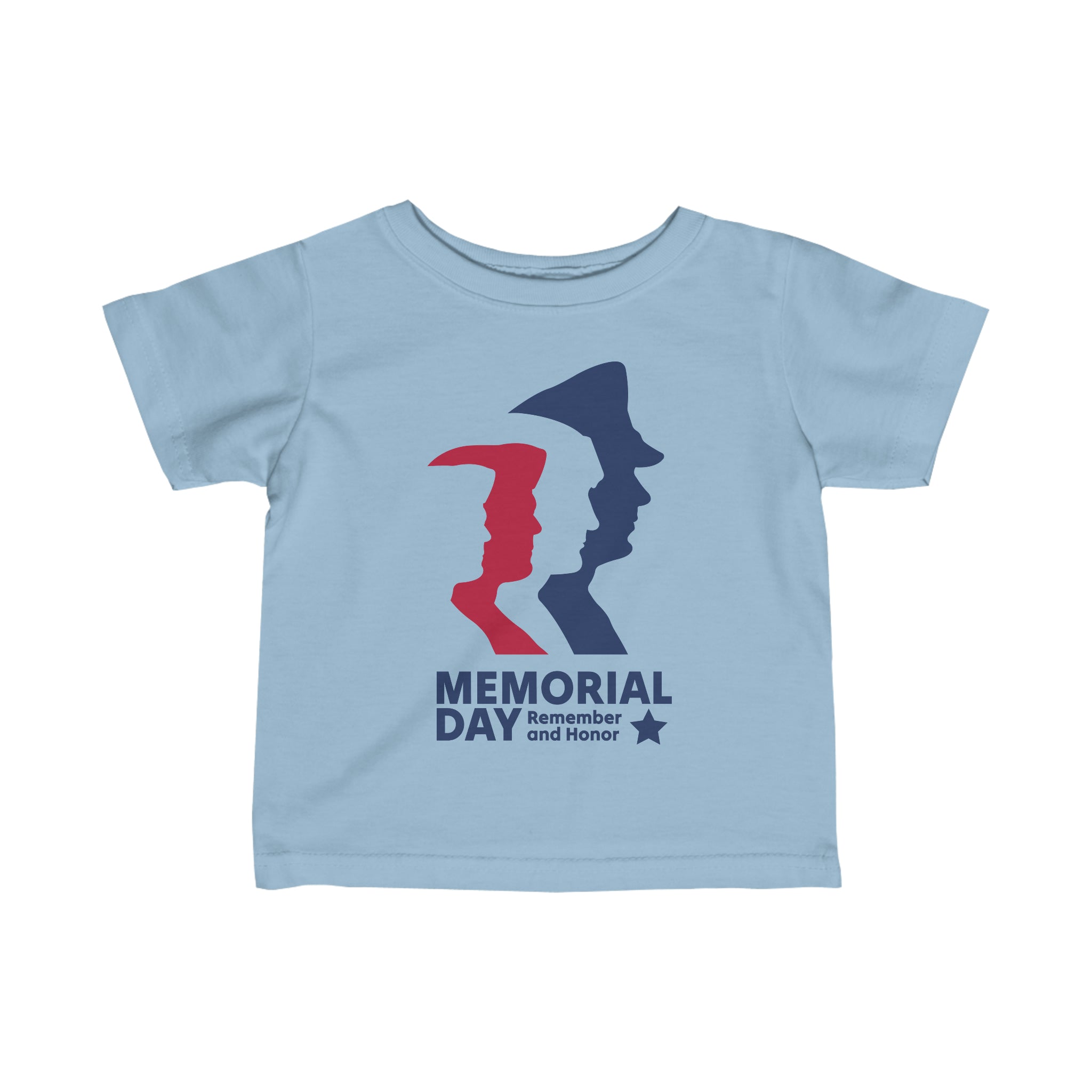 Memorial Day Heroes Infant Fine Jersey Tee