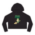 Feeling Lucky Women’s Cropped Hooded Sweatshirt