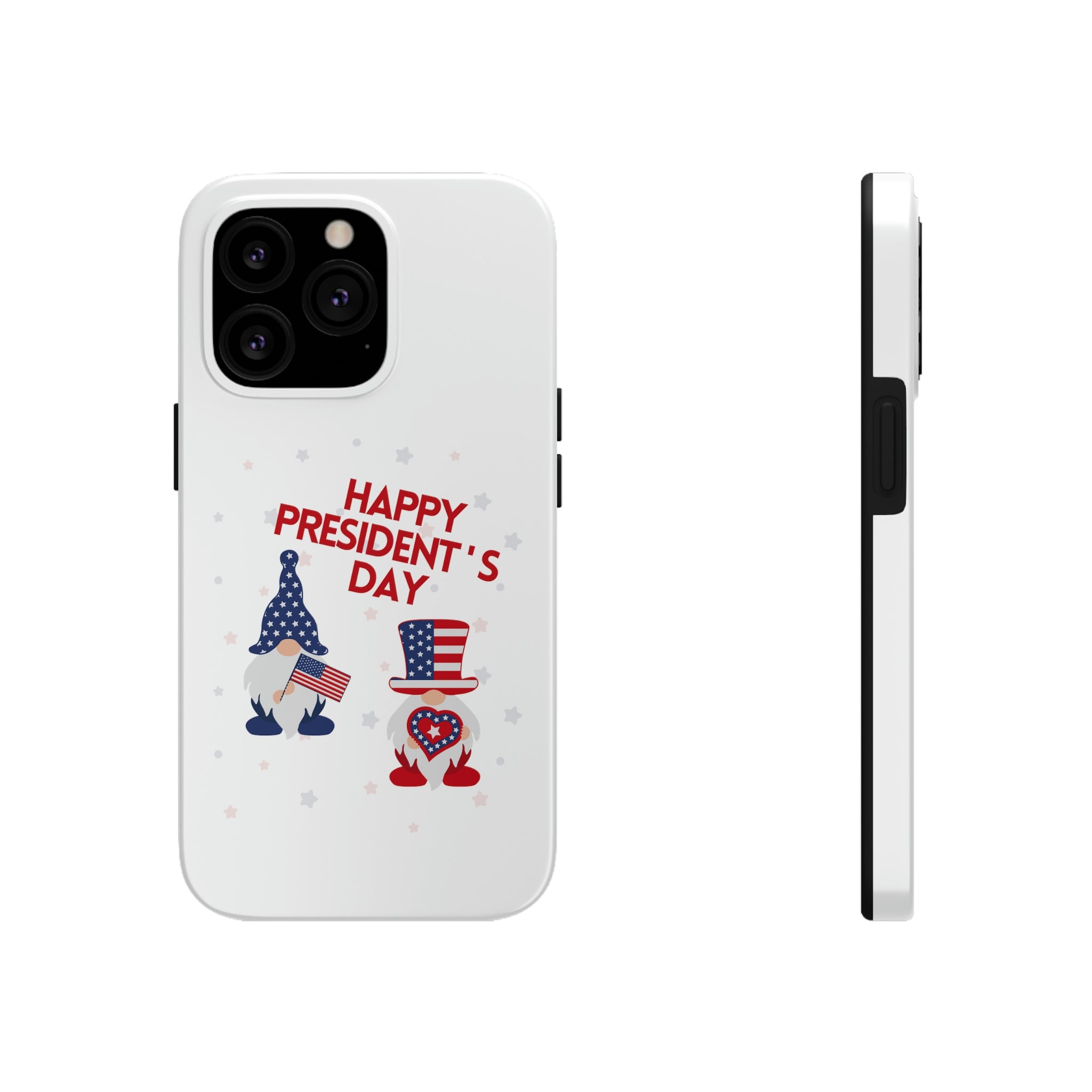 Happy President's Day Gnome Tough Phone Cases, Case-Mate