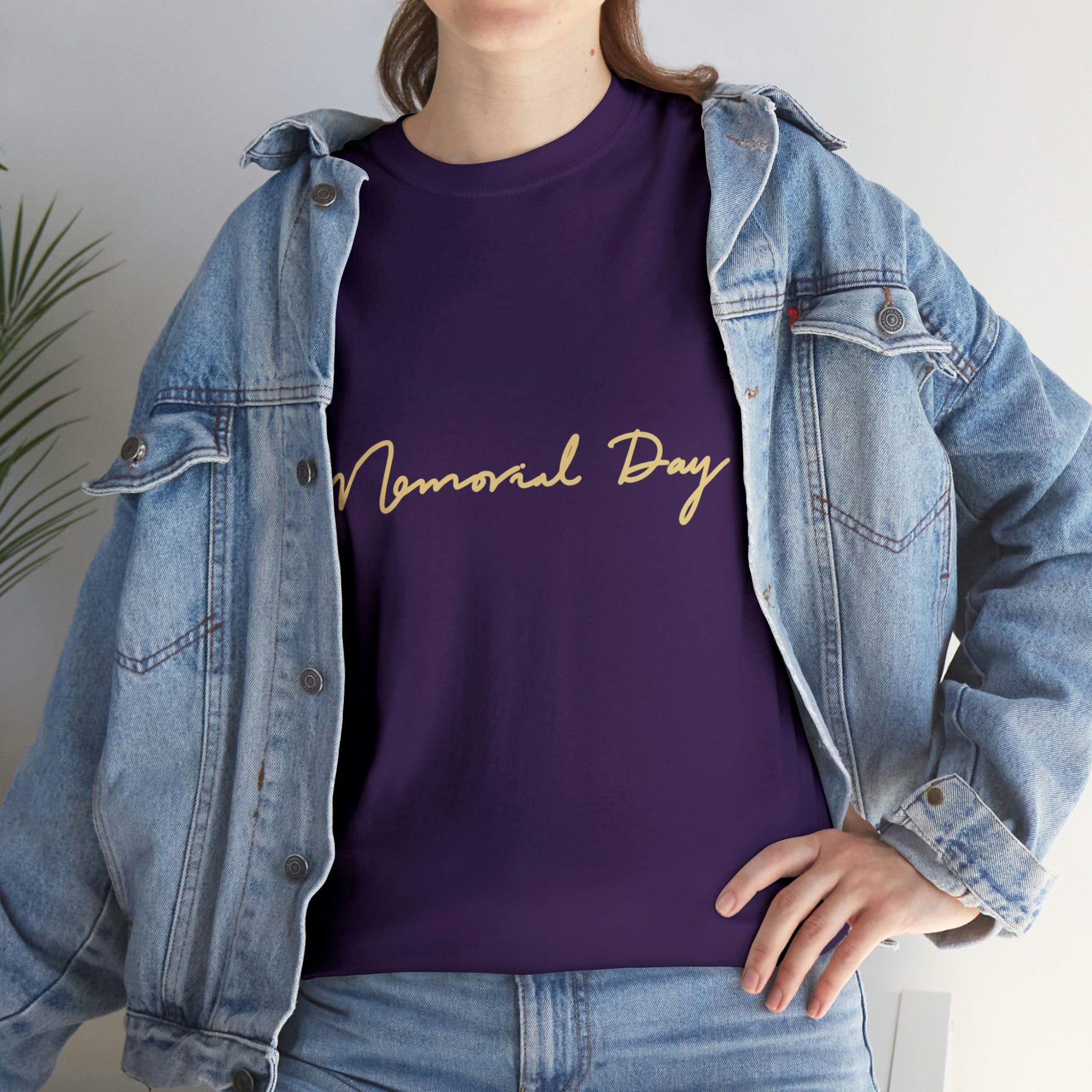 Memorial Day Unisex Heavy Cotton Tee
