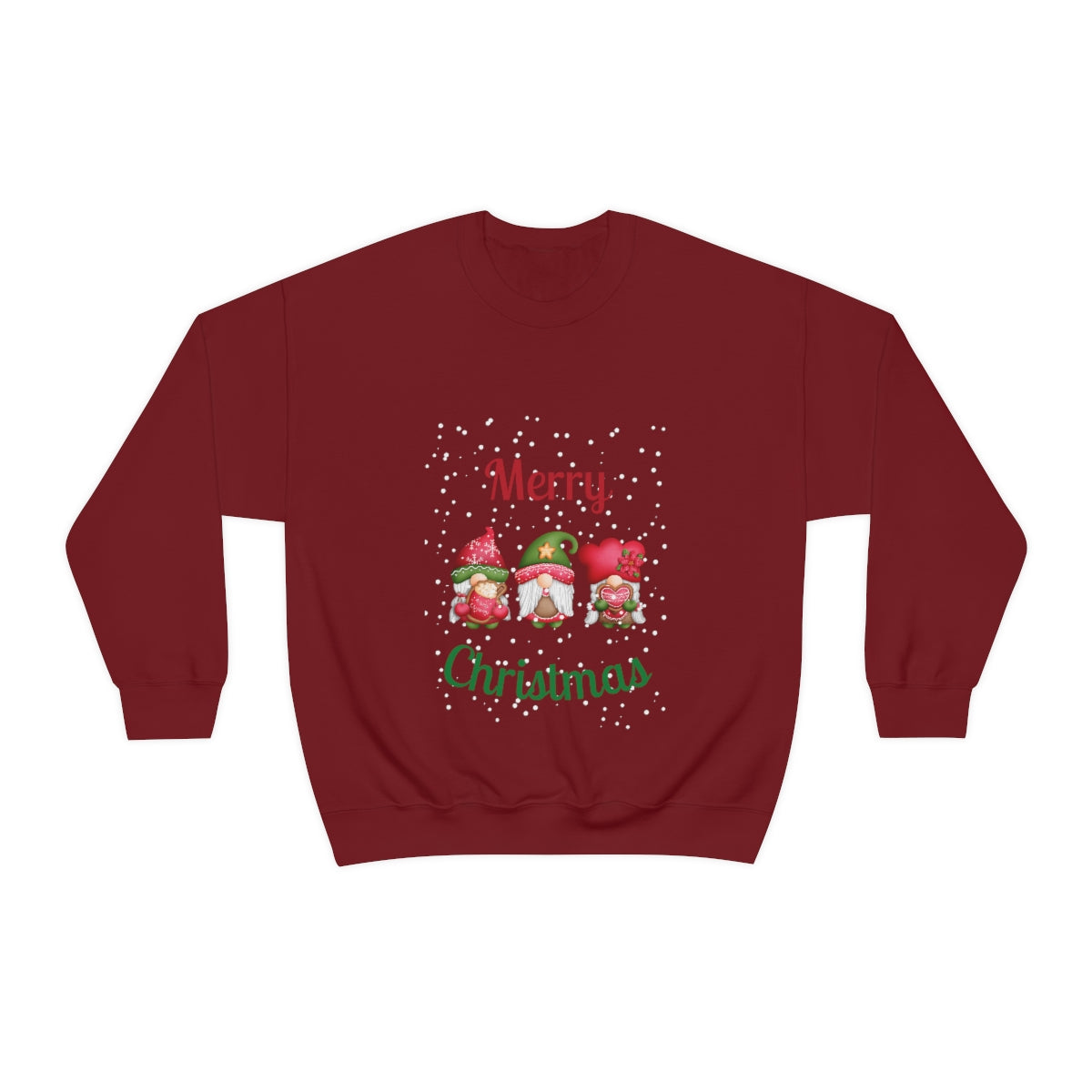 Three Gnomes Merry Christmas Unisex Heavy Blend™ Crewneck Sweatshirt