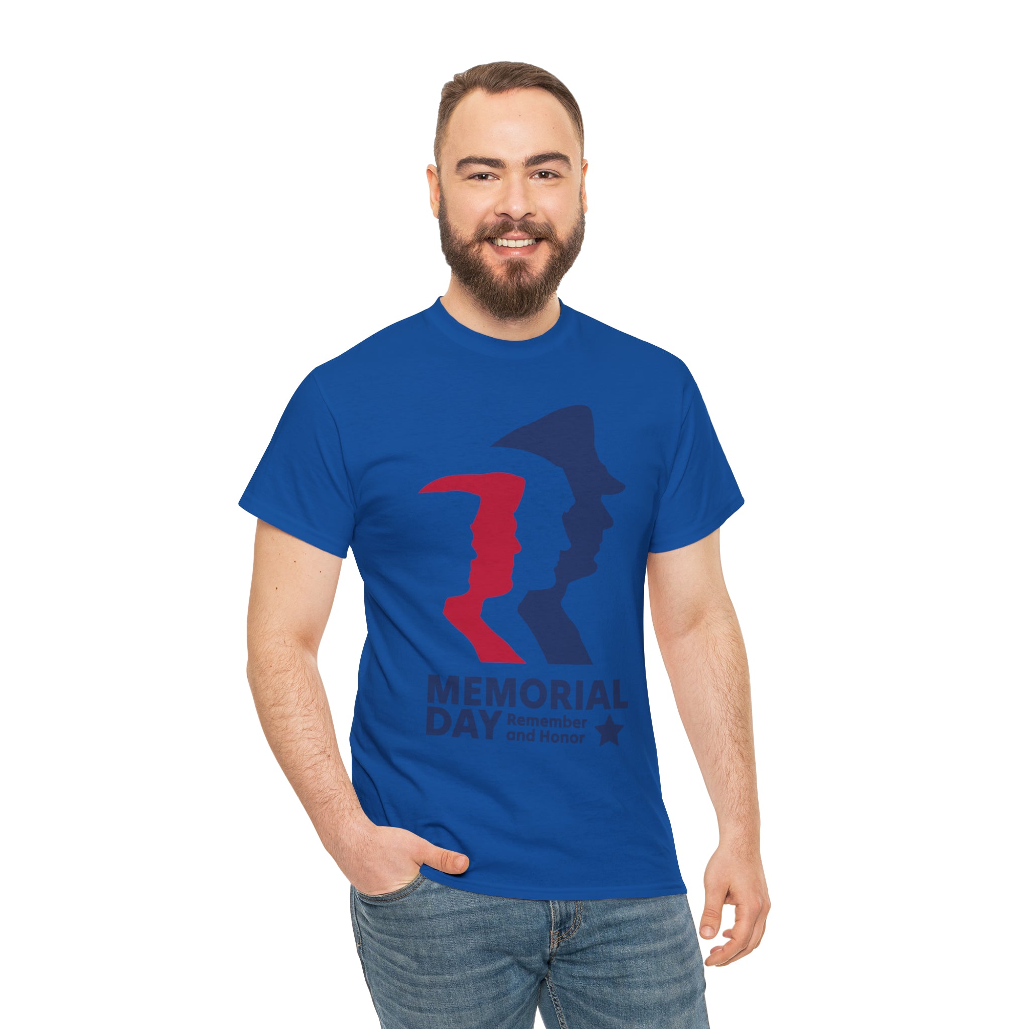 Memorial Day Heroes Unisex Heavy Cotton Tee