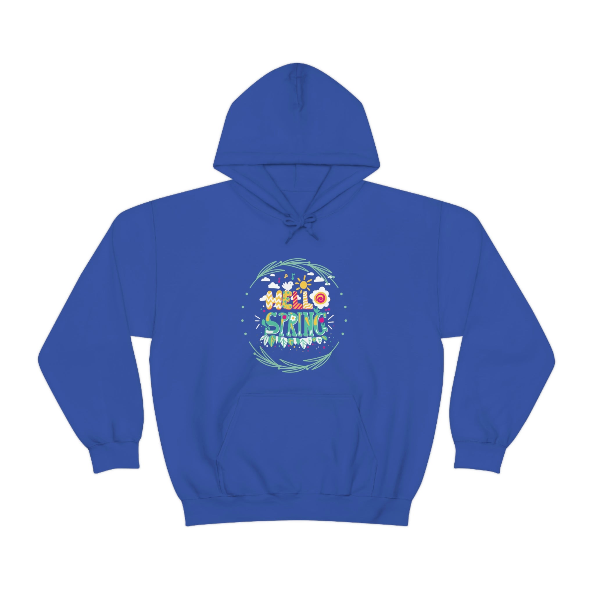 Hello Spring Unisex Heavy Blend™ Hooded Sweatshirt