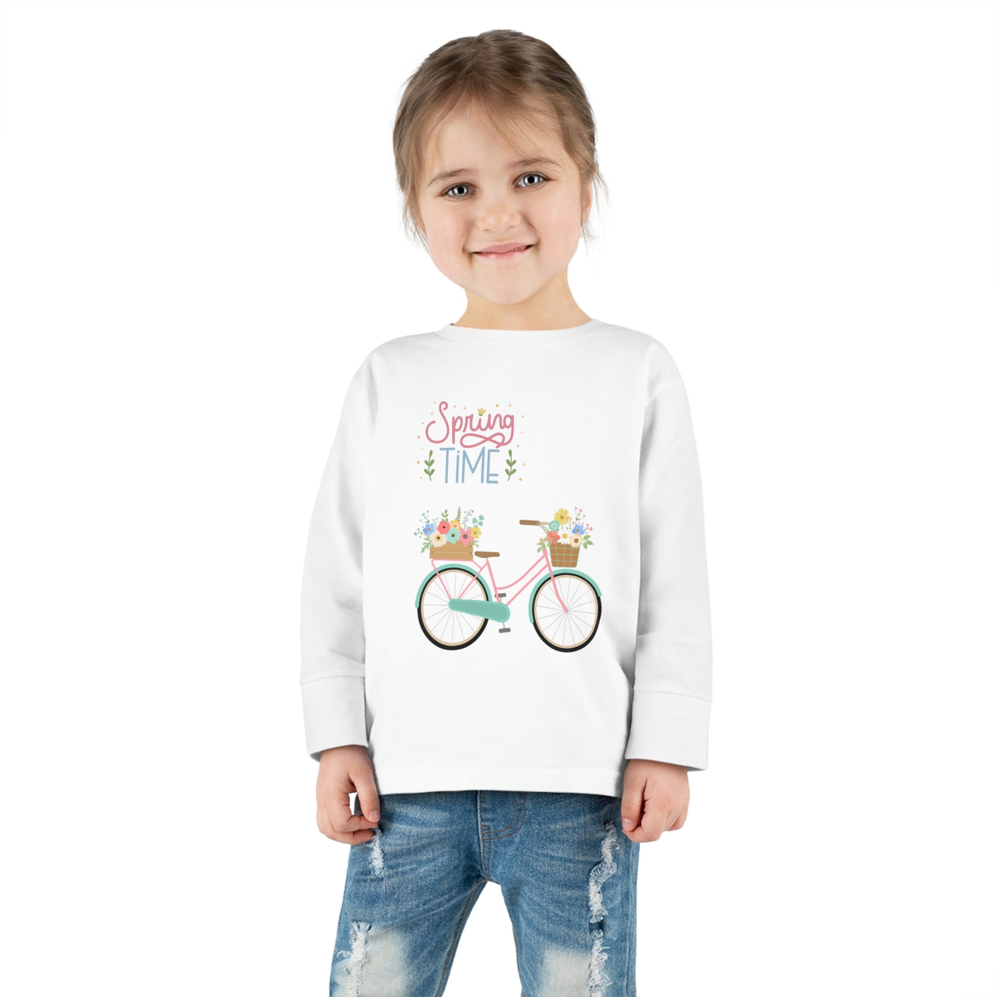 Spring Time Toddler Long Sleeve Tee