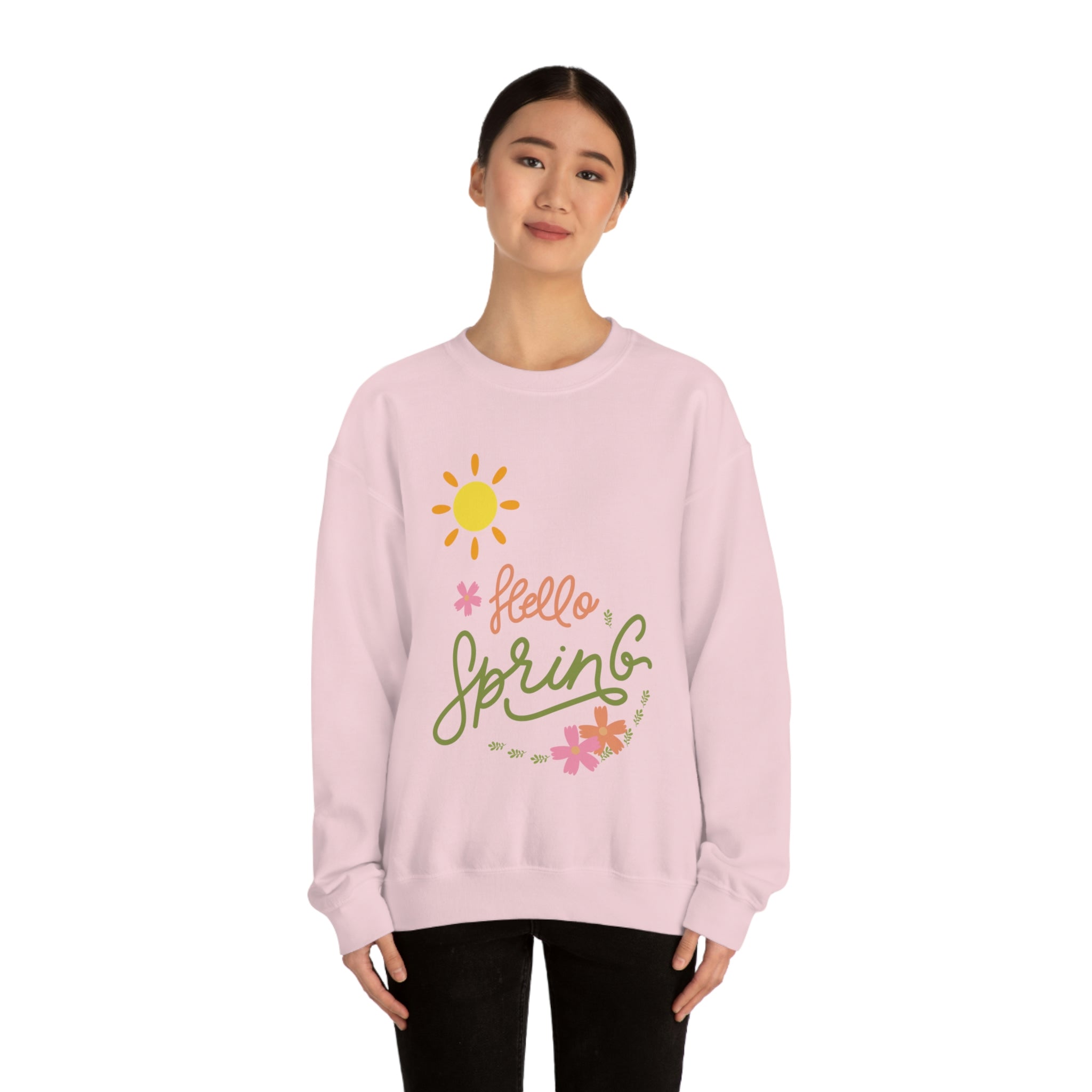 Spring Sunshine Unisex Heavy Blend™ Crewneck Sweatshirt