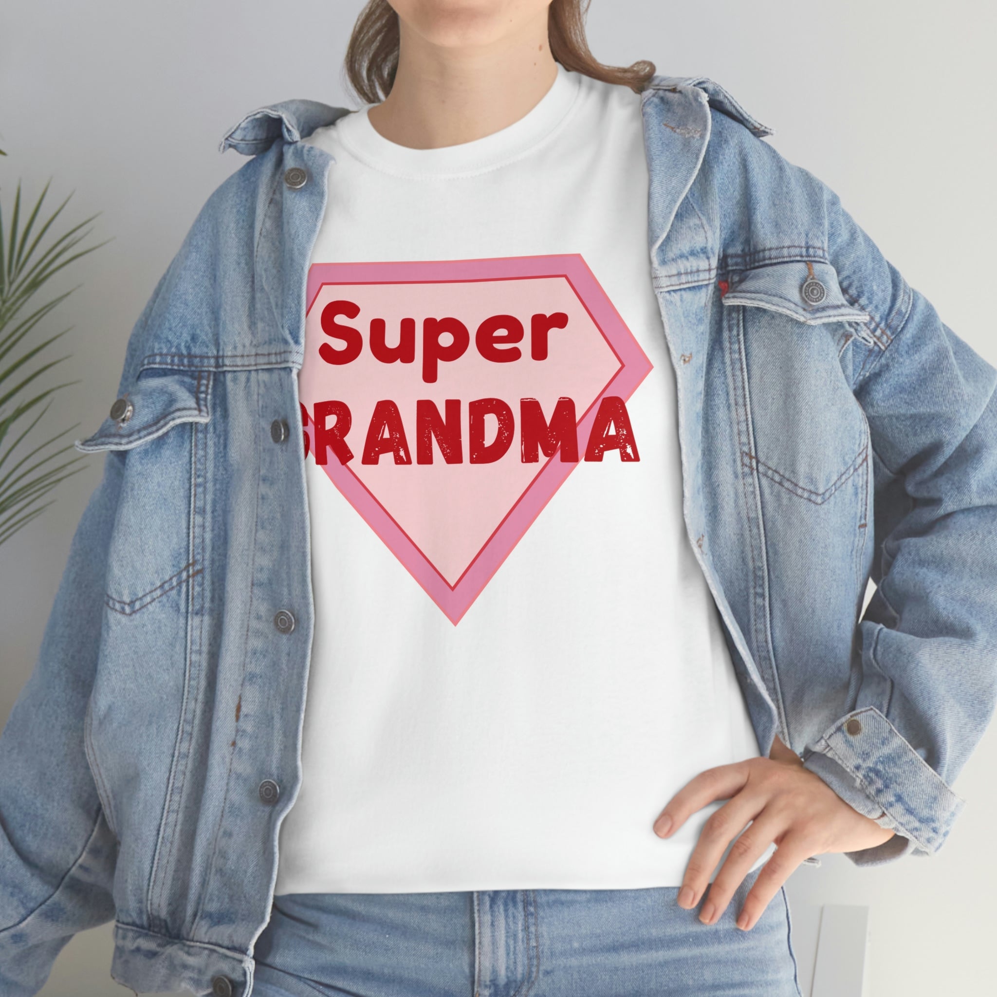 Super Grandma Unisex Heavy Cotton Tee