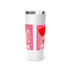 Happy Valentine Day Copper Vacuum Insulated Tumbler, 22oz