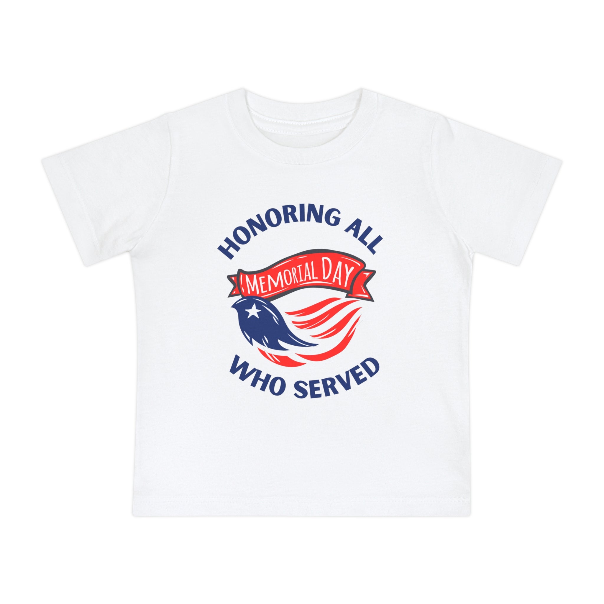 Memorial Day Honoring All Who Served Baby Short Sleeve T-Shirt