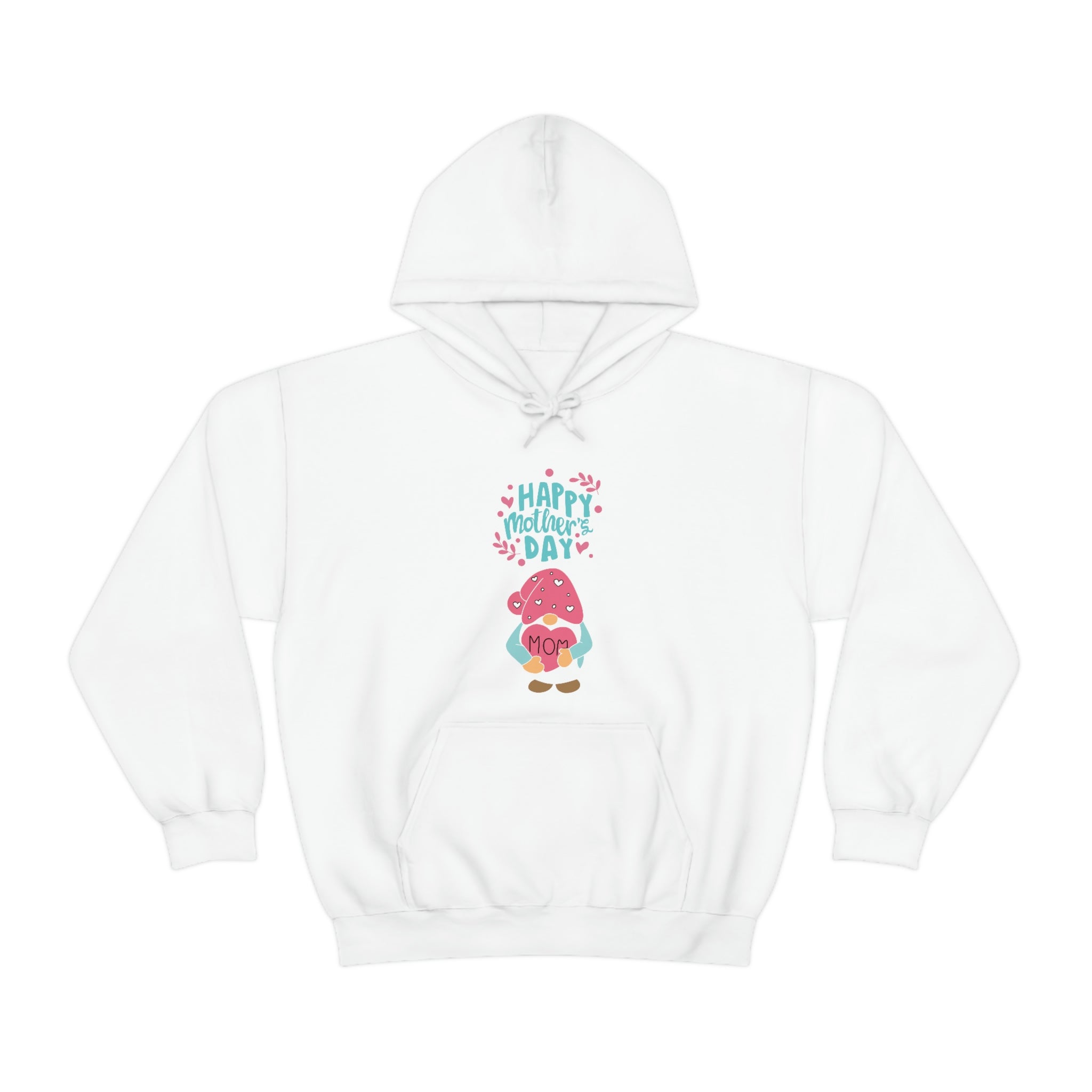 Happy Mother's Day Gnome Unisex Heavy Blend™ Hooded Sweatshirt