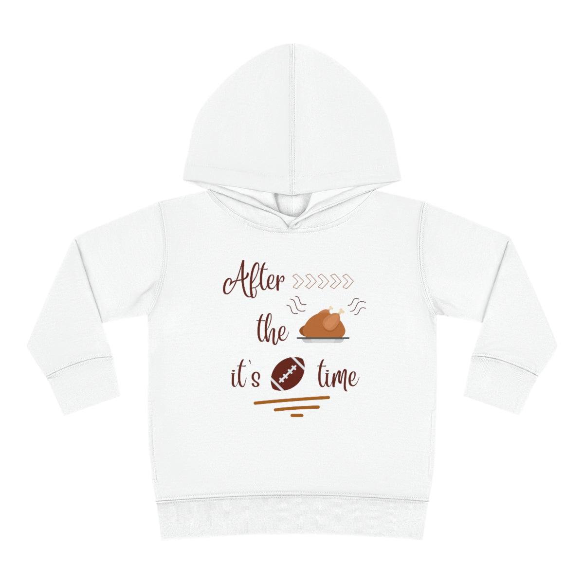 It's Game Time Toddler Pullover Fleece Hoodie