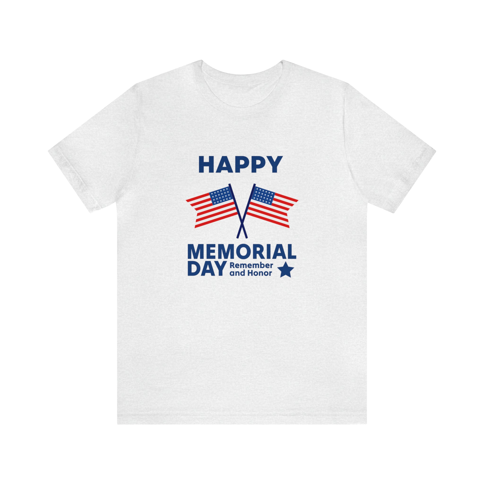 Happy Memorial Day Unisex Jersey Short Sleeve Tee