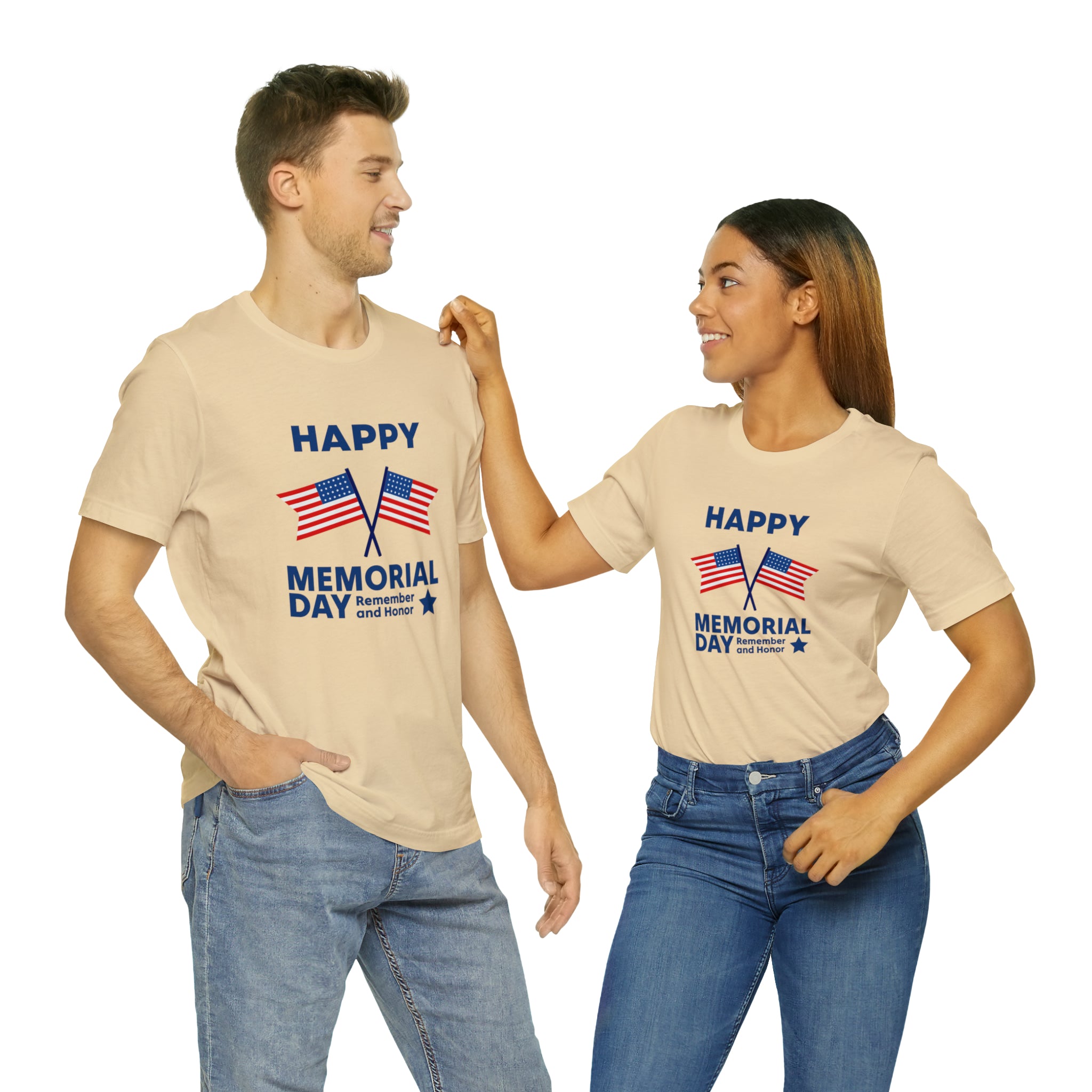 Happy Memorial Day Unisex Jersey Short Sleeve Tee