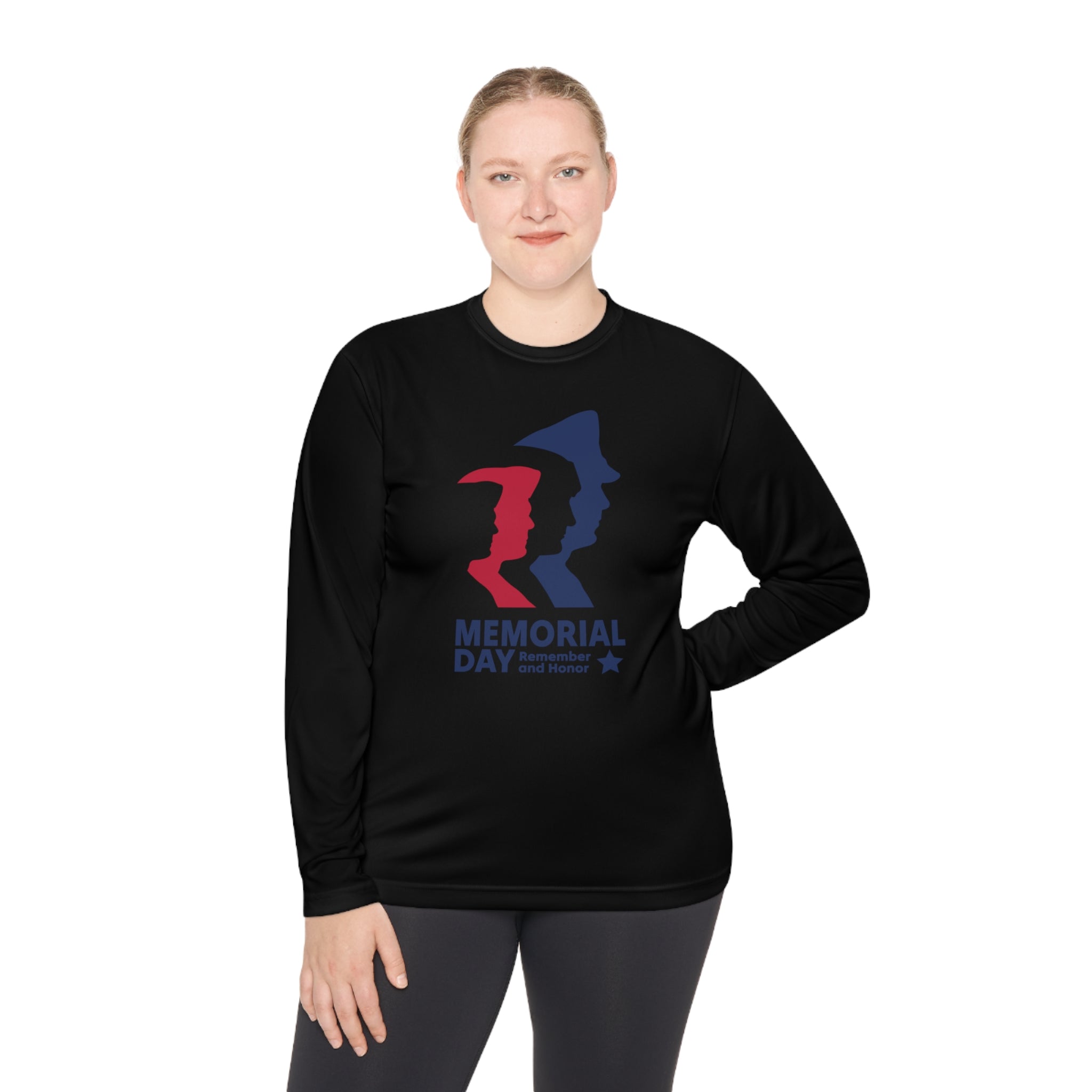 Memorial Day Heroes Unisex Lightweight Long Sleeve Tee