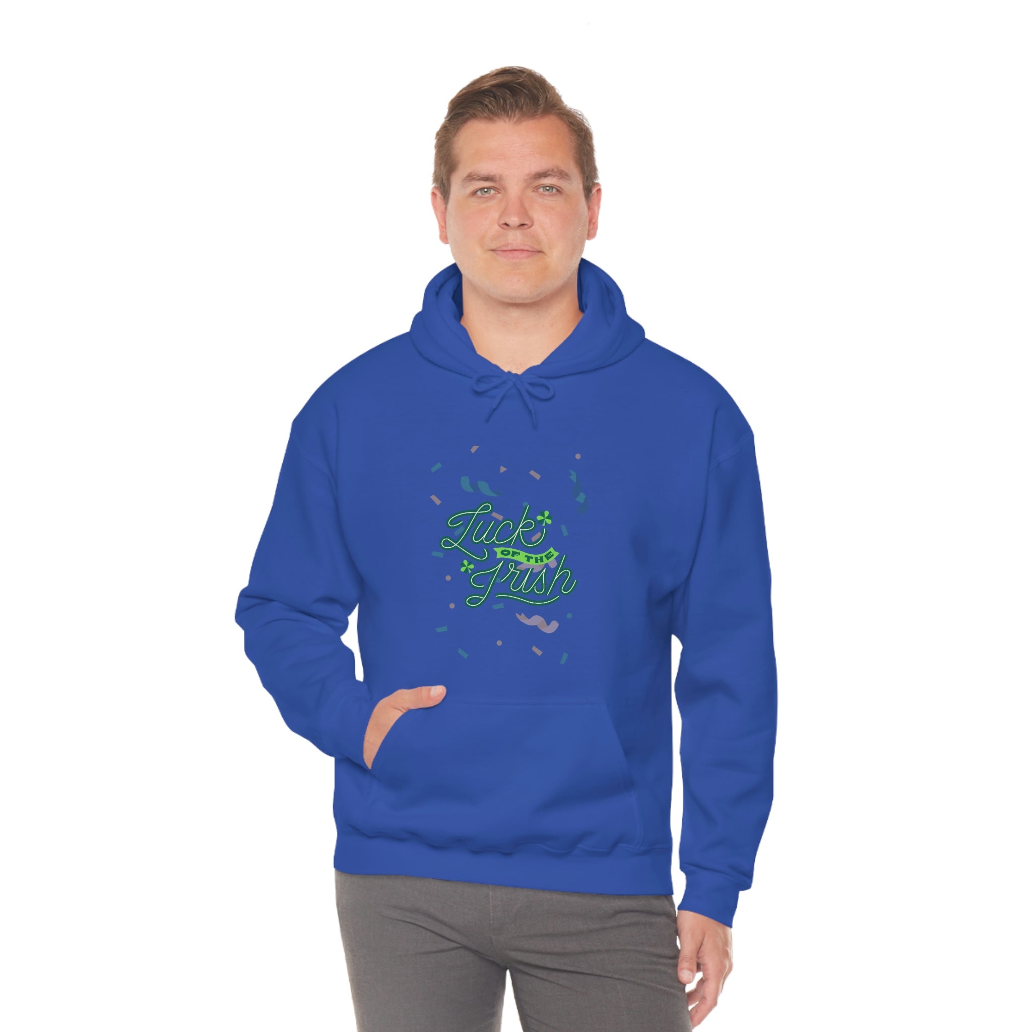 Luck Of The Irish Unisex Heavy Blend™ Hooded Sweatshirt