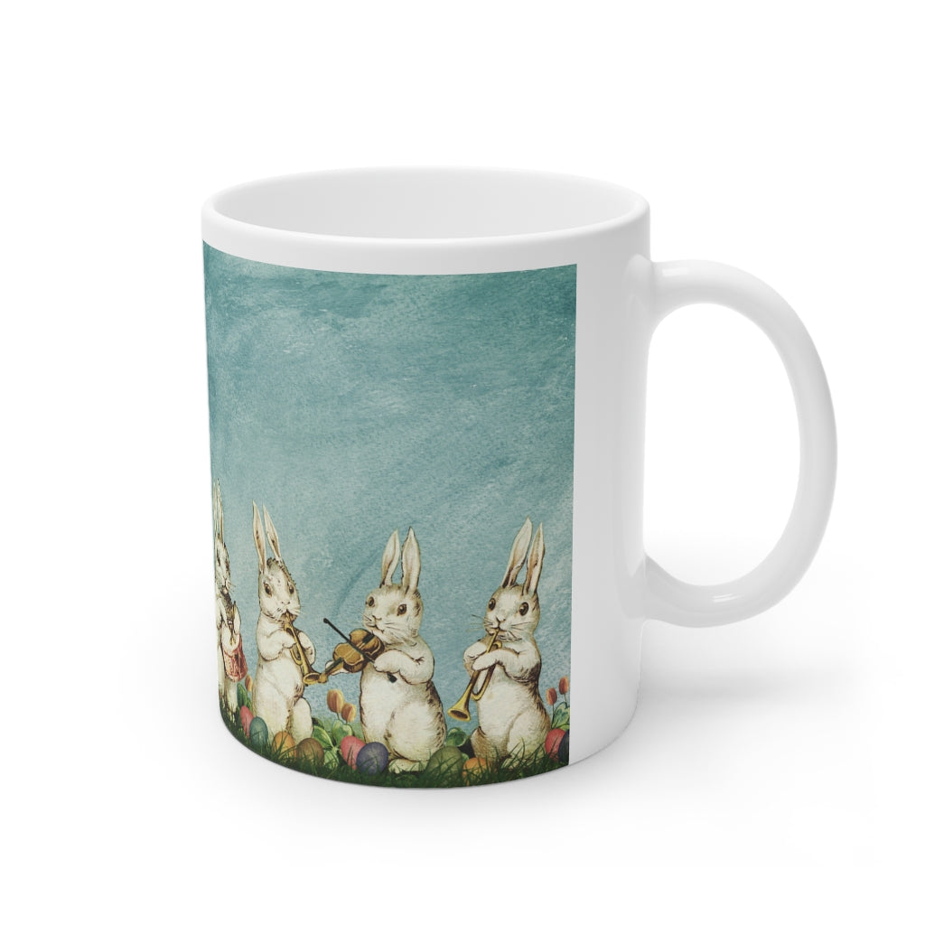 Happy Easter White Ceramic Mug, 11oz and 15oz