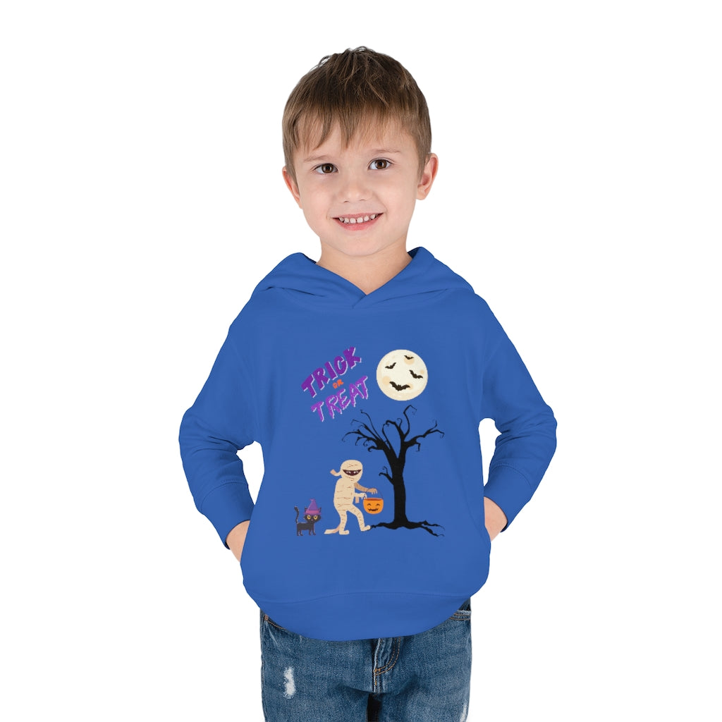 Trick or Treat Cleopatra Toddler Pullover Fleece Hoodie