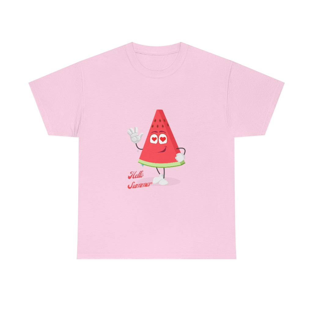 Hello Summer Unisex Heavy Cotton Tee