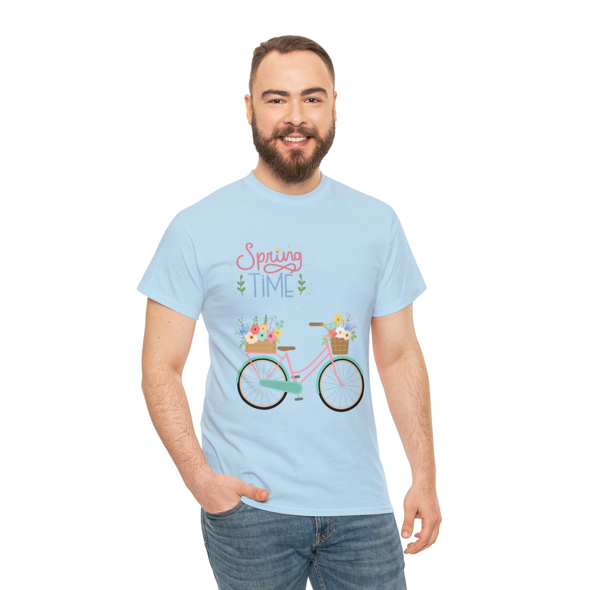 Spring Time Unisex Heavy Cotton Tee