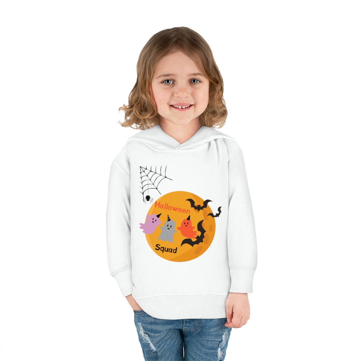 Halloween Squad Toddler Pullover Fleece Hoodie