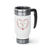 Best Mom Ever Stainless Steel Travel Mug with Handle, 14oz